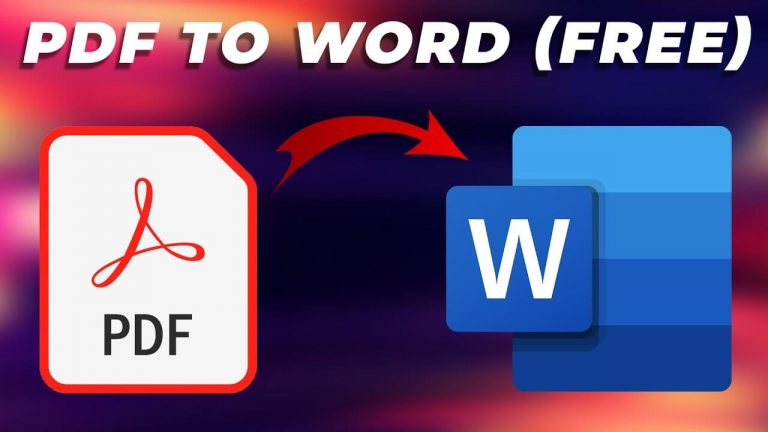 convert words to pdf free online